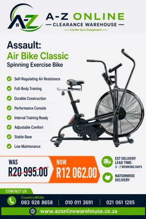 Assault: Air Bike Classic Spinning Exercise Bike