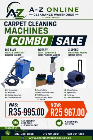 Carpet Cleaning Machines Combo Sale