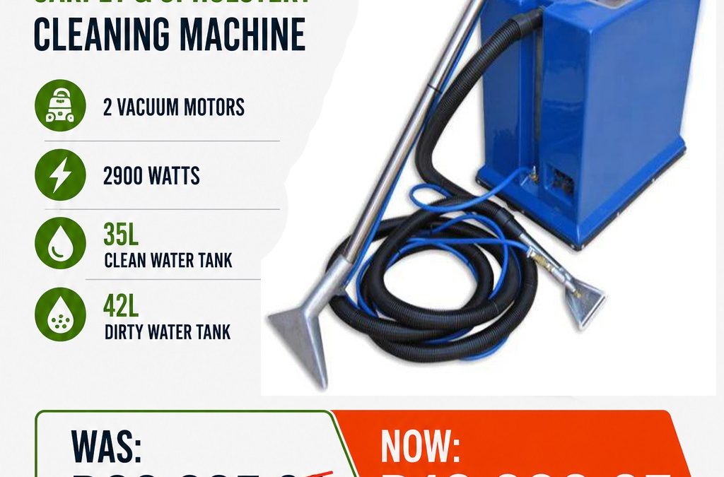 Big Blue Carpet & Upholstery Cleaning Machine