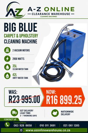Big Blue Carpet & Upholstery Cleaning Machine