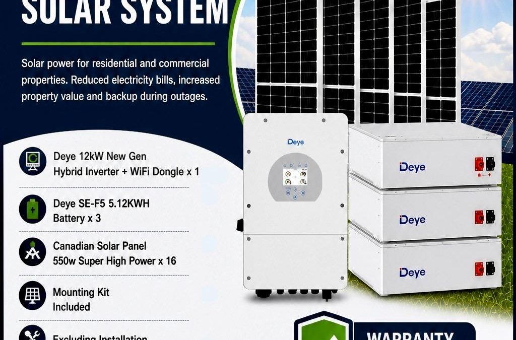 Deye 12kW Solar System