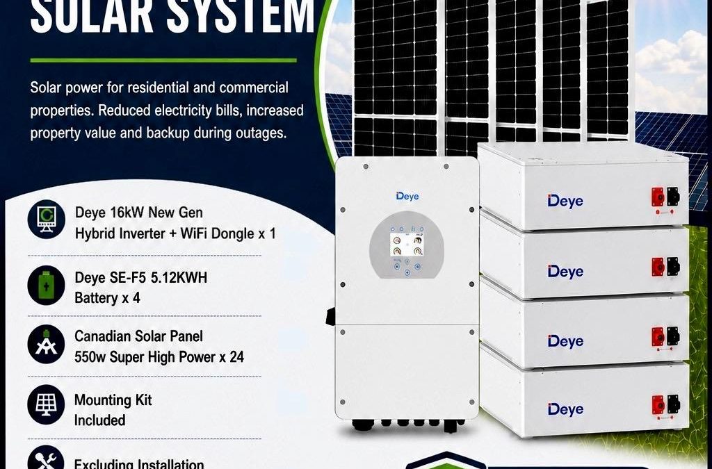Deye 16kW Solar System