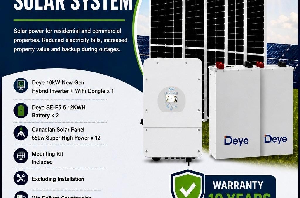 Deye 10kW Solar System